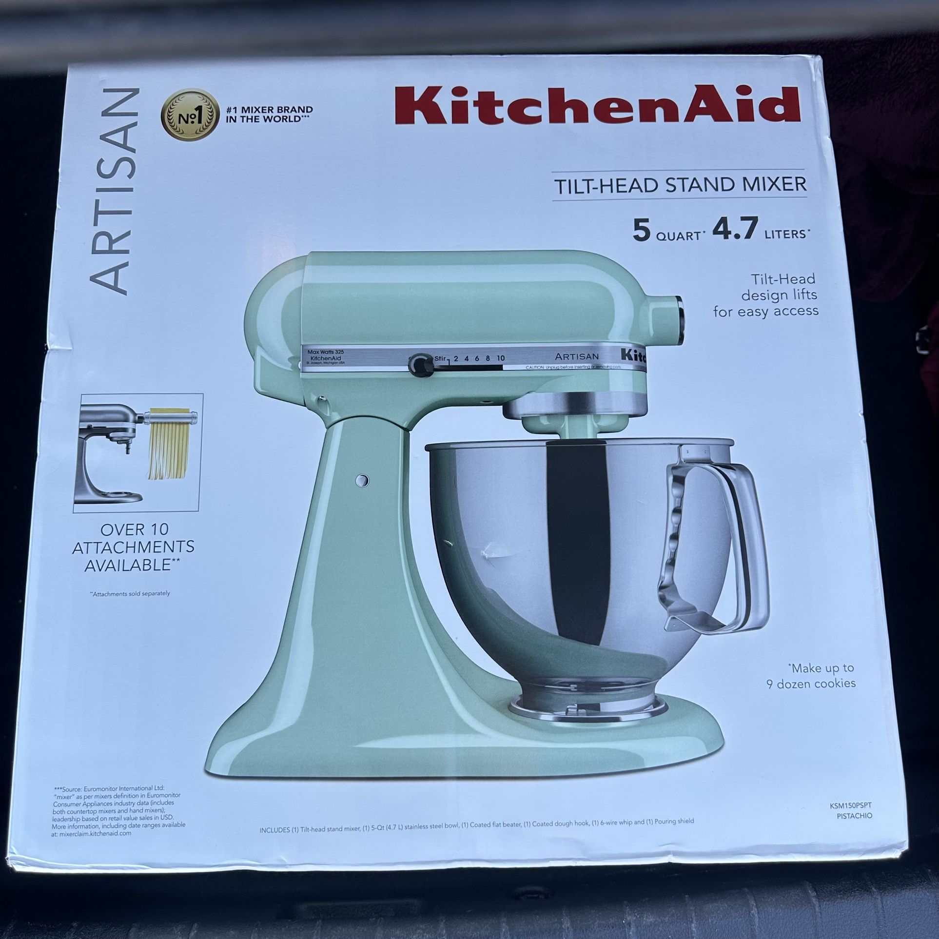 Brand New Artisan Kitchen Aid Mixers 5QT