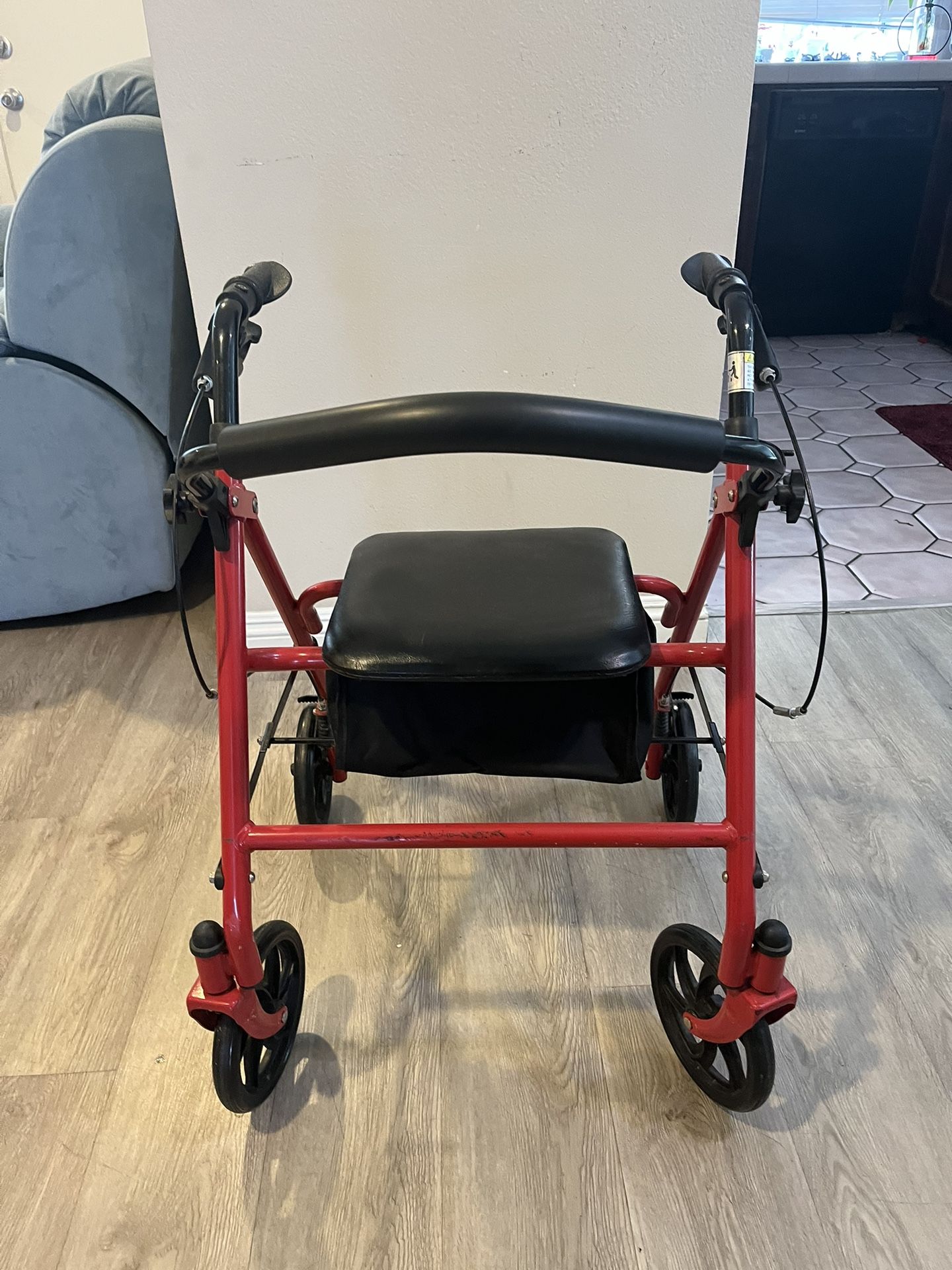 Walker With Seat