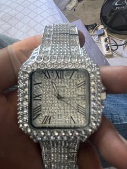 Mossinite watch