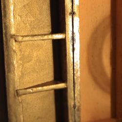 Vintage Italy Gilded Florentine Toleware Tole Desk Stamp Box Florentia 32246