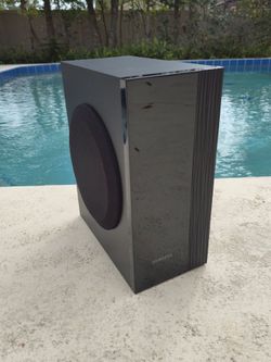 Subwoofer Sub Samsung PS-CW0 Home Cinema Bass 5.1 Channel Home Theater System Black Wired Subwoofer Surround Sound