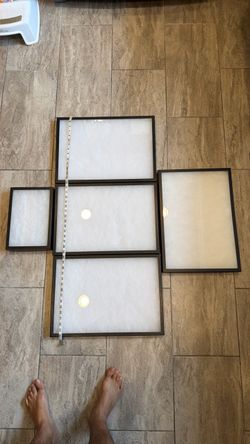 Excellent condition Set of 5 Riker Display Cases $100 Value