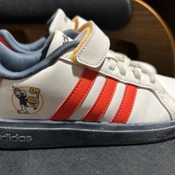 Adidas Grand Court Mickey El Court Tennis Sneakers ( Donald Duck)