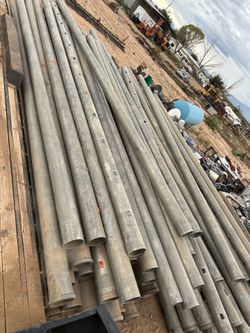 10” aluminum irrigation pipes