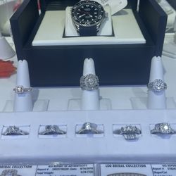 Assorted Gold and Diamond Rings