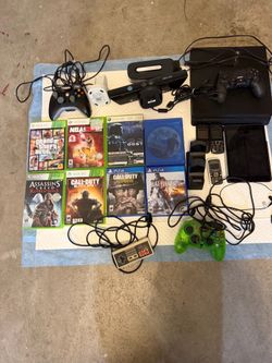 Big electronics bundle with video games (read description)
