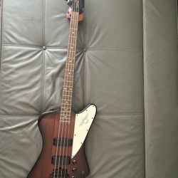 Epiphone Thunderbird Bass Guitar - Free Cable