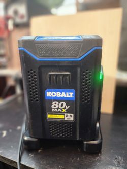 Cobalt  80v max  2.5 Ah Battery and Charger