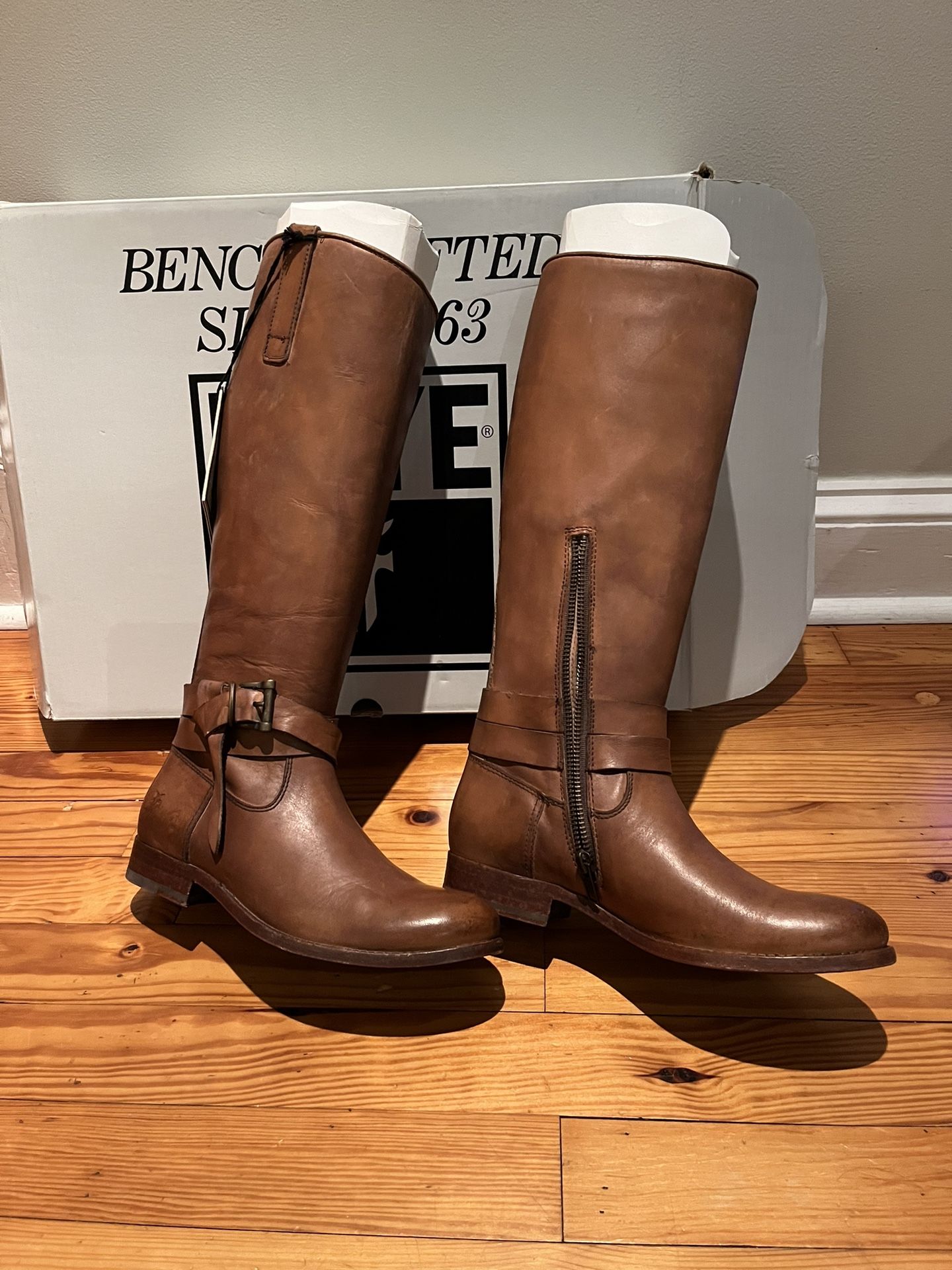 Frye Women’s Melissa Belted Tall Riding Boots