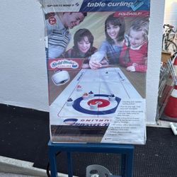 Board Game, Table Curling By Sportcraft