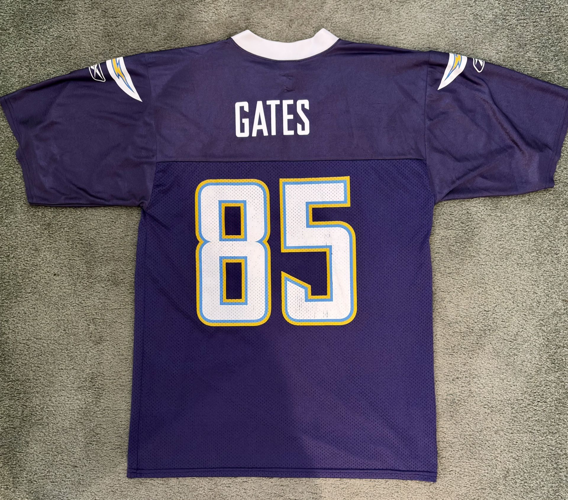 Antonio Gates #85 San Diego Chargers Reebok NFL Equipment Football Jersey M