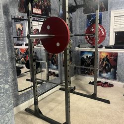 Fitness Reality Squat Rack + J Cups