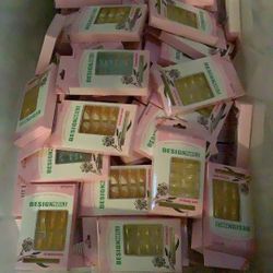 Amazon Nails 96pcs Assorted As Shown NO Glue 