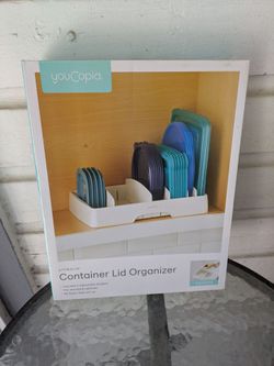 Storalid container lid organizer