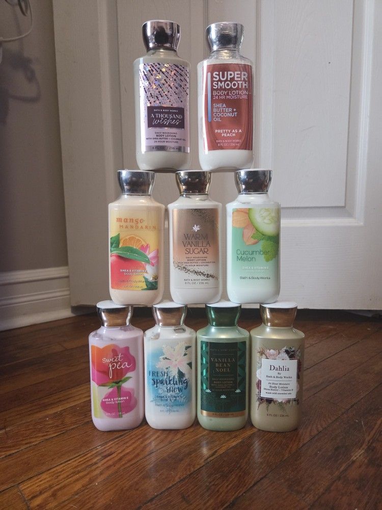 Bath And Body Lotions
