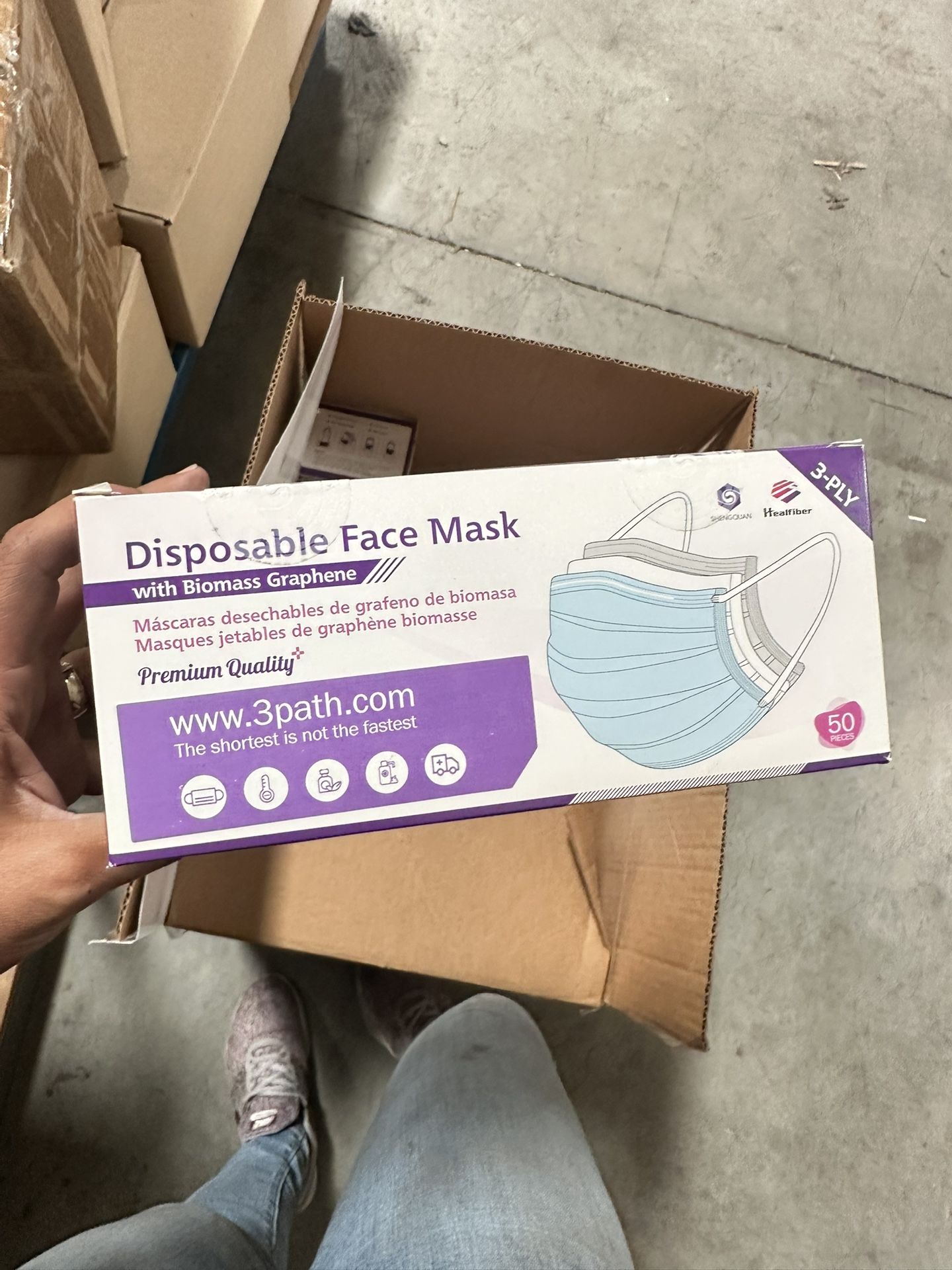 Biomass Graphene Face Mask