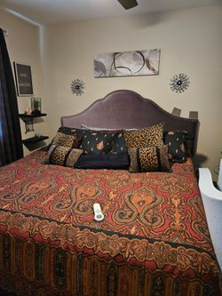 Sleep Number king size mattress, and other bedroom pieces