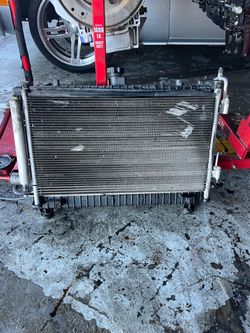 Radiator with fans & ac condenser Camaro SS