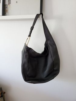 Gucci Greenwich Stirrup Black Leather Shoulder Bag