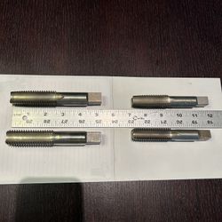 Threading Taps, 1” and 7/8”. 