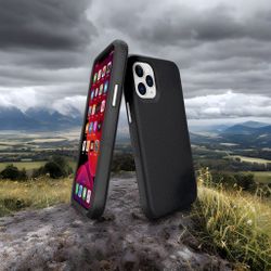 Mysterious Obsidian Black
iPhone 13 Case - Mysterious Obsidian Black, Ultra-Slim, Triangle Design - Elegant Style & Unbeatable Protection