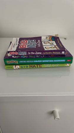 Big Nate and Pokemon book