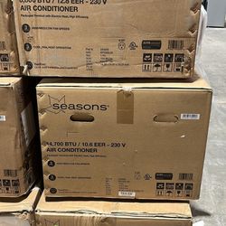 Seasons SM13R1 13,500 BTU 10,000 BTU Air Conditioner with Heater