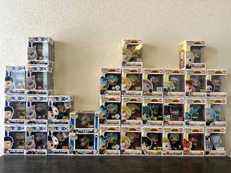 Funko Pops DBZ, MHA, Demon Slayer, Naruto ETC