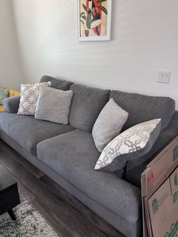 Grey couch