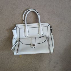 Henri Bendel light blue leather bag