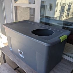 Jumbo Custom Made Cat Litter Box