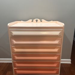 6 Drawer Ombré Dresser 