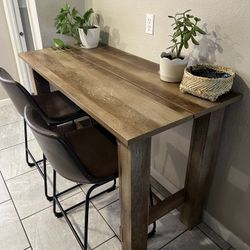 Wood Table 55”x25.5”