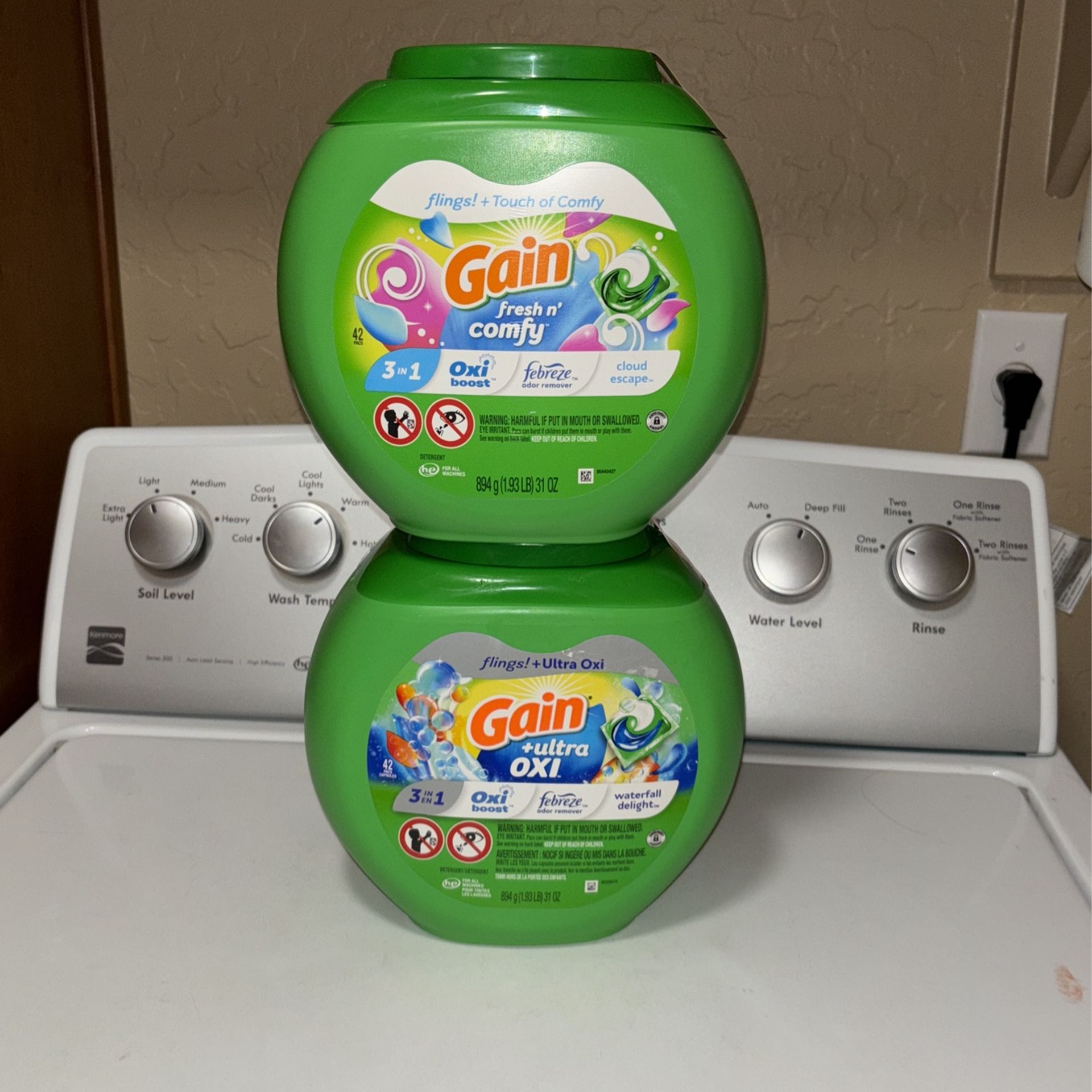 Gain Pods 42 Count $11.00 EACH