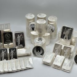 Silver Rounds, Coins, & Bars