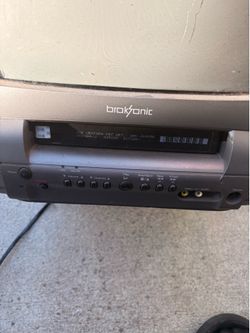 TV VCR combo  Brocksonic