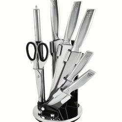 Knife Set With Rotating Stand