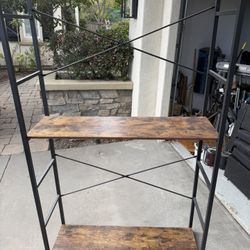 Large Clothing Rack With Shelves 