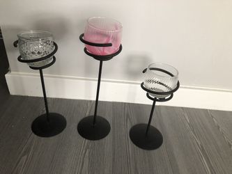 three candlesticks, all for $ 4