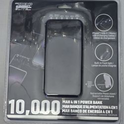 Trend Logic Elite Travel Portable USB Phone Charger NEW 10,000 Mah