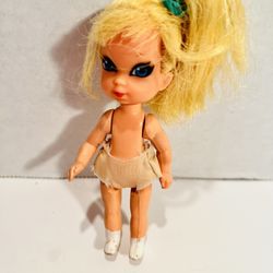 Vintage 1967 Mattel Liddle Kiddles Skediddle Doll