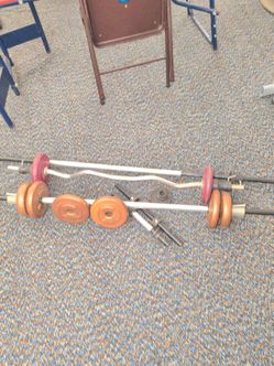 Three weight bars