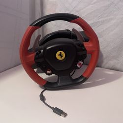 ThrustMaster Ferrari Steering Wheel For Xbox
