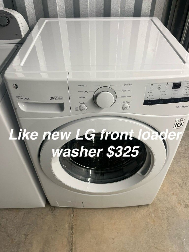 Like New LG Front Loander Washer 
