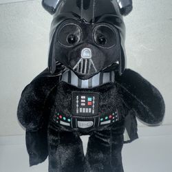 Darth Vader Build A Bear Plush with Cape 18” Star Wars Toy. Sound Working W/Cape