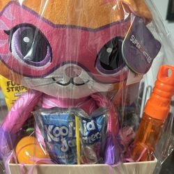 Super kitties Easter basket