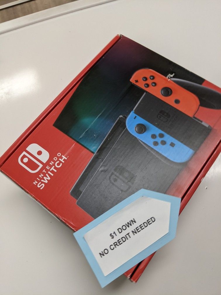 Nintendo Switch V2 Gaming Console New - Pay $5 today and pay the rest later -