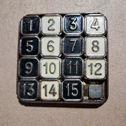 Nineteen thirties number puzzle game