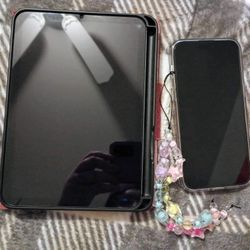 (FOR AN IPHONE 15 PRO MAX UNLOCKED) New IPad mini 6 wifi plus cellular, and a new Unlocked IPhone 14 pro max (READ DESCRIPTION)
