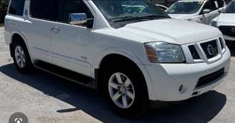 08 Nissan / Armada Titan radiator support and fender